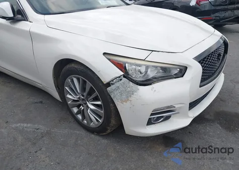 2018 Infiniti Q50 2.0T Luxe из США, поврежденный, VIN JN1CV7AR9JM280793